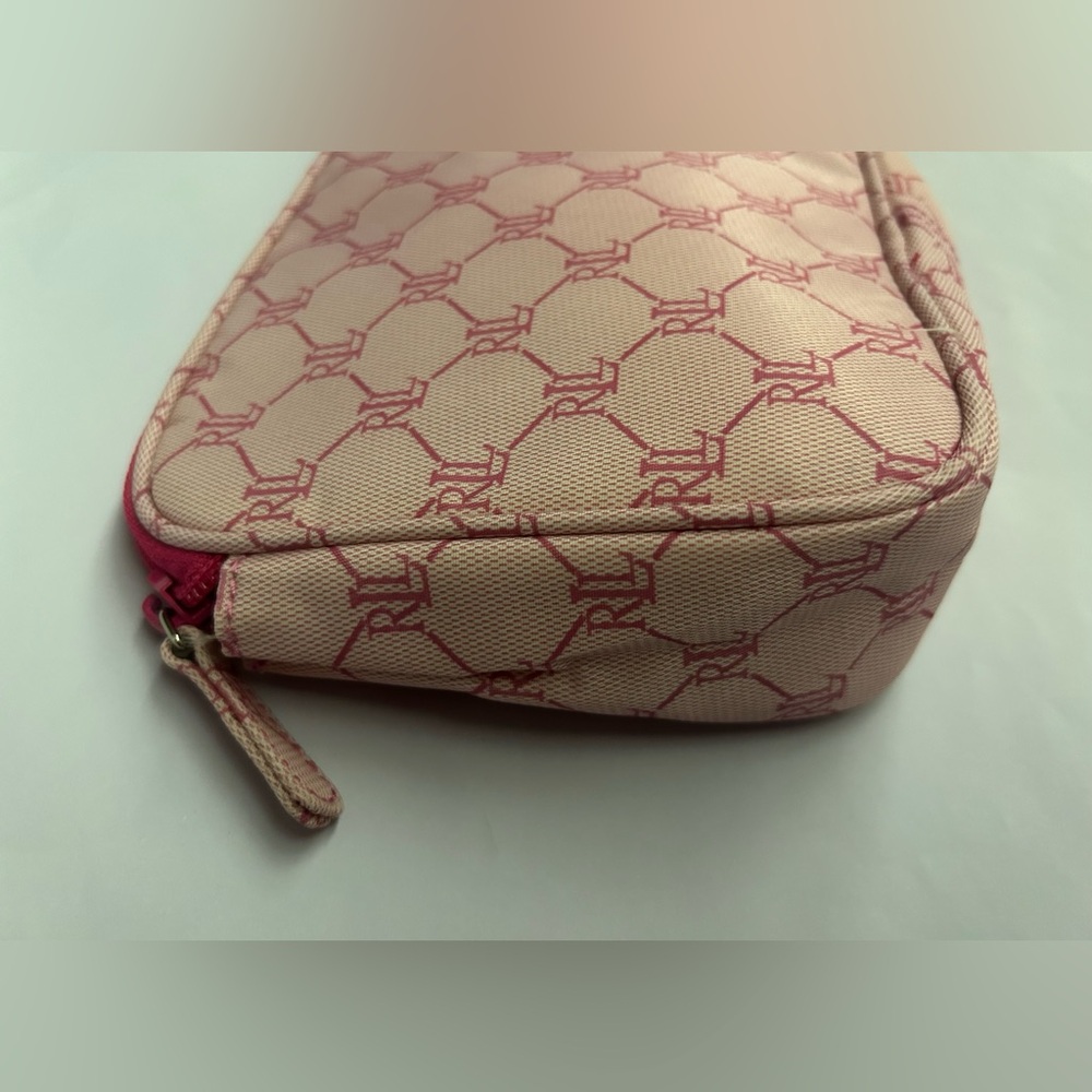 New Lauren Ralph Lauren Polo Cosmetic Bag iPhone Case Cosmetic Bag Makeup Case - Picture 9 of 16